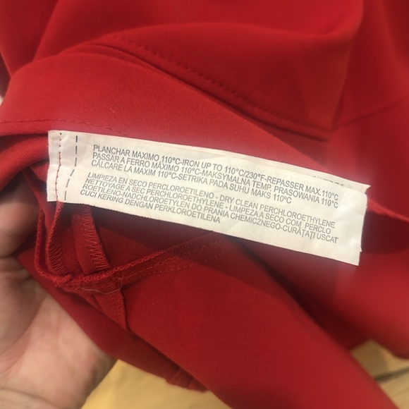 Zara Woman Crimson Red EUC dress - Picture 6 of 6